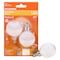 Sylvania Sylvania Natural G16.5 E12 (Candelabra) LED Bulb Soft White 40 Watt Equivalence 2 pk 40797 - alternate 1